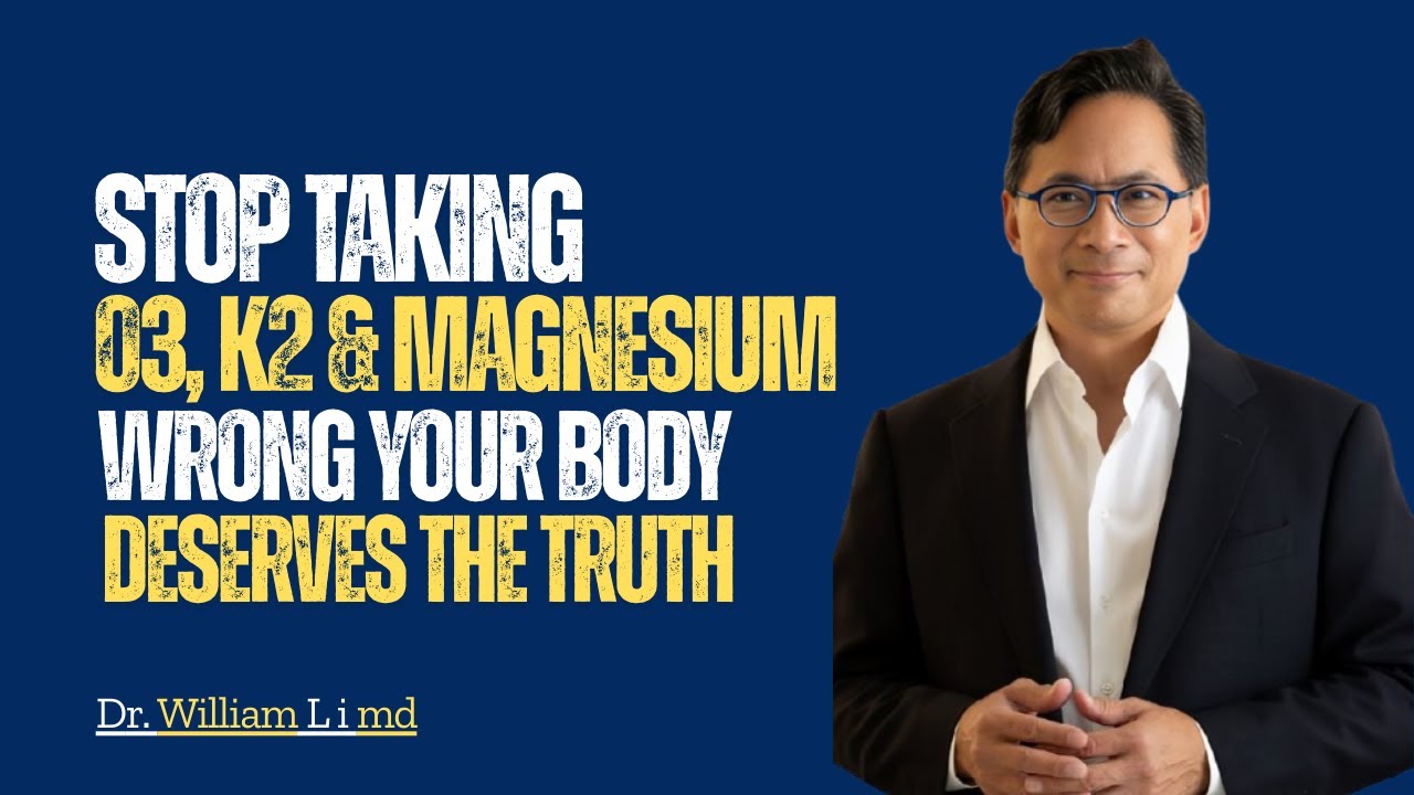 Most People Take D3, K2 & Magnesium WRONG — Here’s What Really Happens in Your Body | Dr. William Li