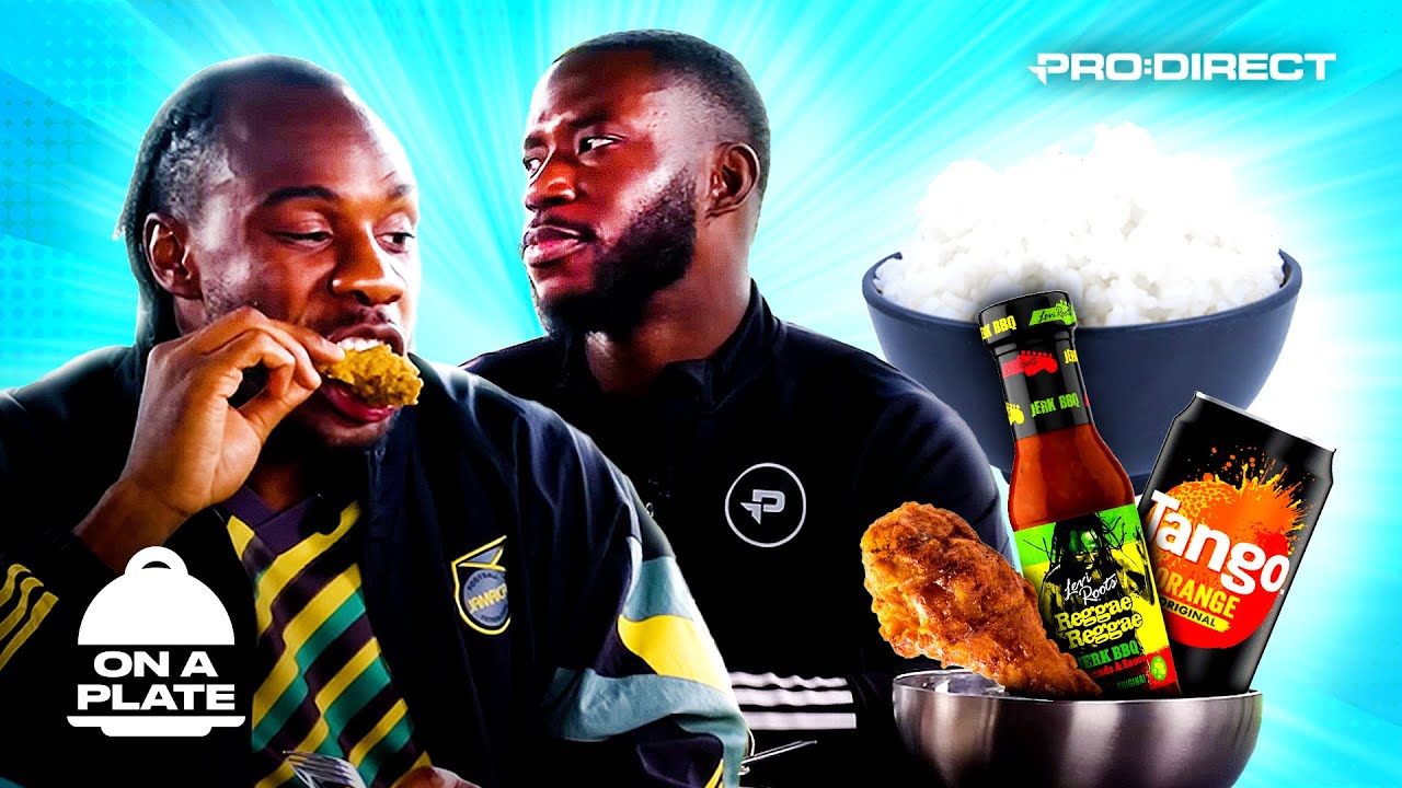 🇯🇲 JAMAICAN OR BRITISH FOOD? 🇬🇧 WEST HAM'S MICHAIL ANTONIO & HARRY PINERO 'ON A PLATE' 🍽️