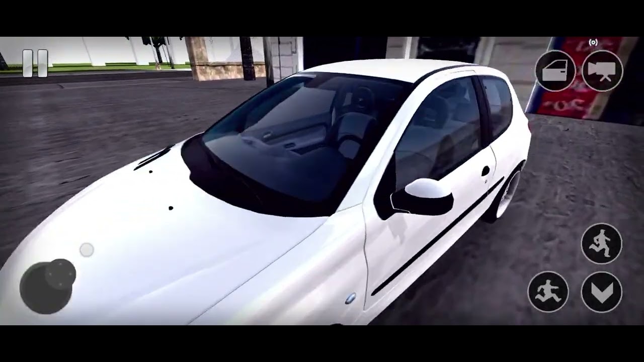 Pegaut 206 Sürüş Testi Part 5 Yavaş Çarptığımız İçin Birşey Olmadı