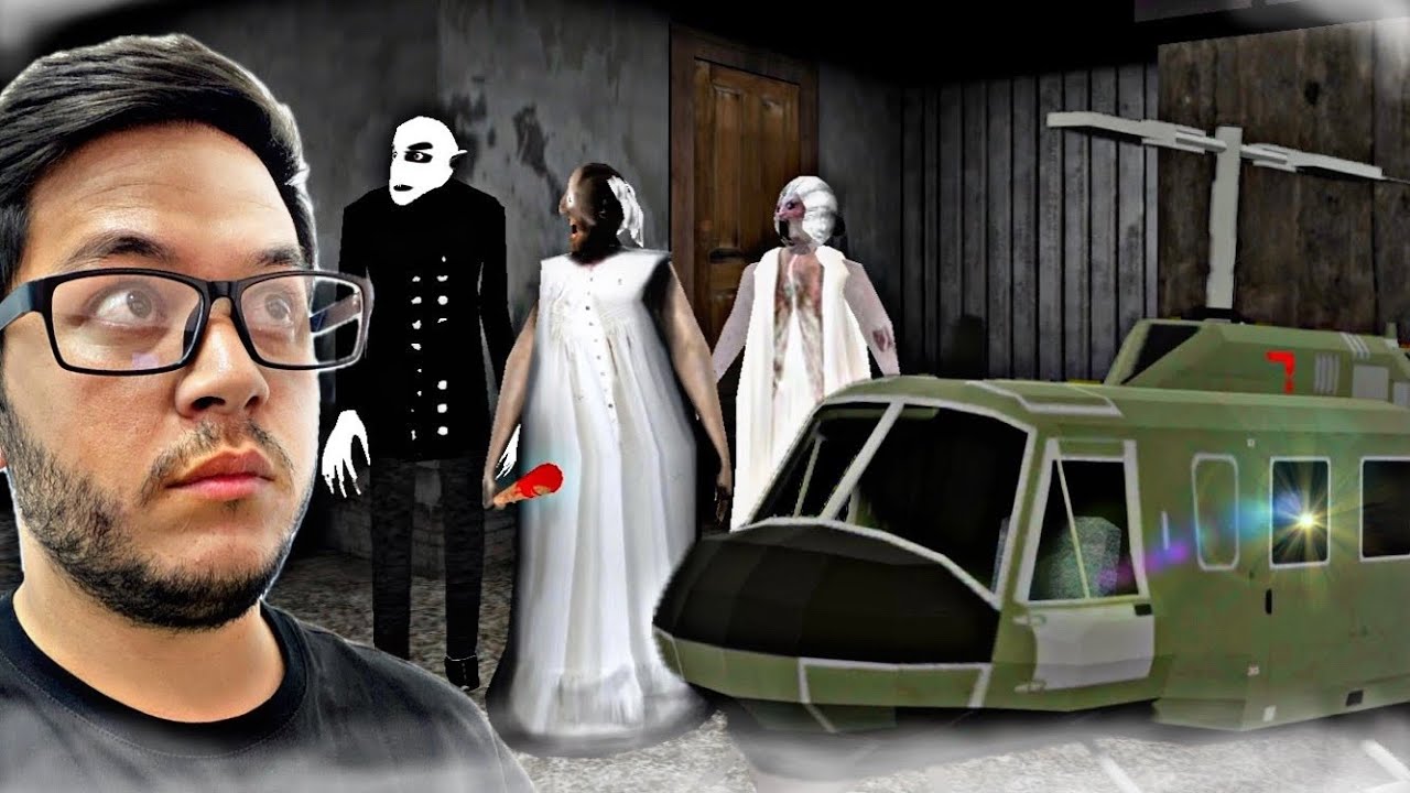Vertalyotda Ulardan Qochib Ketdim, Granny Dark Madness