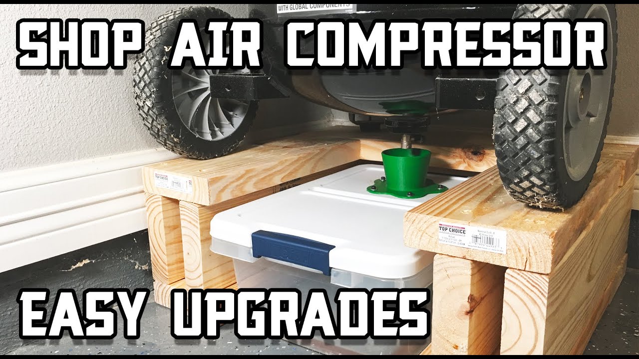 How to Upgrade Your Shop Air Compressor