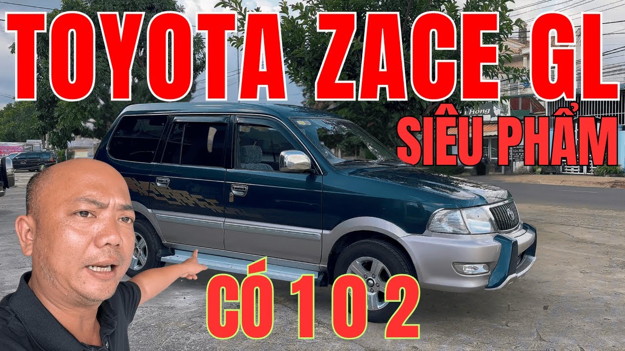 Siêu Phẩm Toyota Zace GL 2003 nguyên bản 1 chủ từ đầu đẹp từng chi tiết! Ô Tô Quang Chung Lâm Đồng