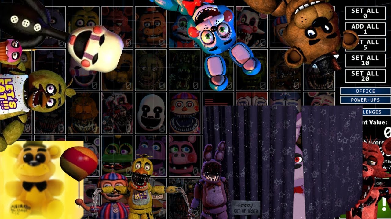 Jogando Ultimate custom night
