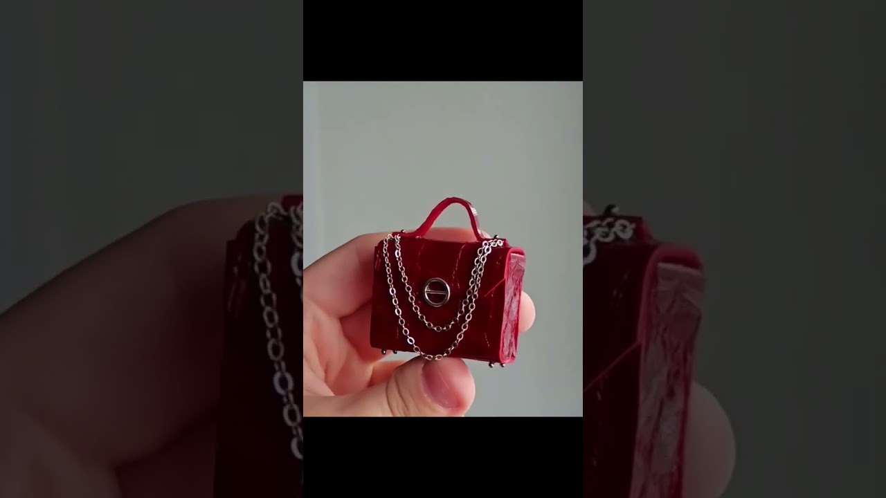a handbag for dolls in 1/6 format. #bjddoll #bjd #бжд #accessories #bjdstagram #bjd娃娃 #бжд #bjdbag