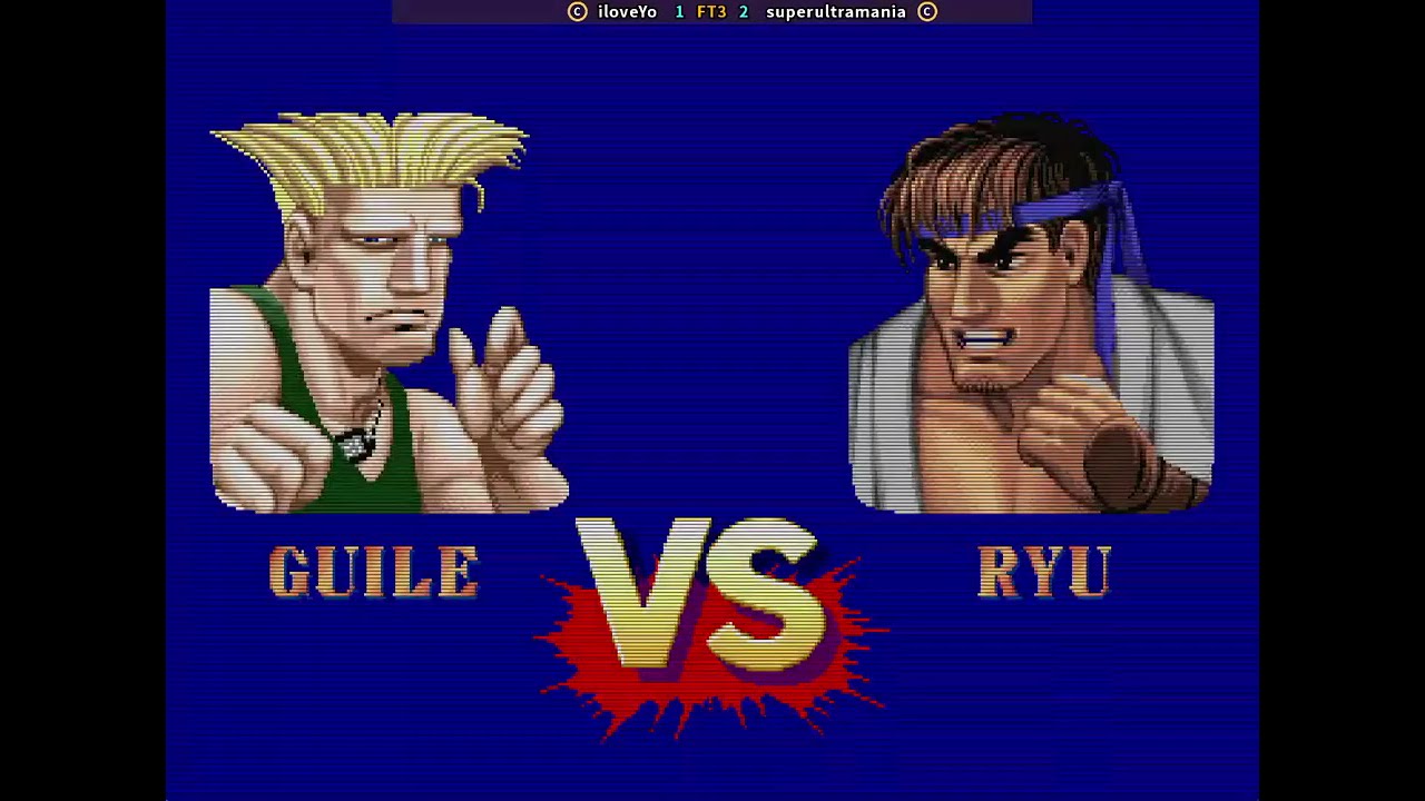Street Fighter II' - Hyper Fighting ; HanzCholo vs superultramania