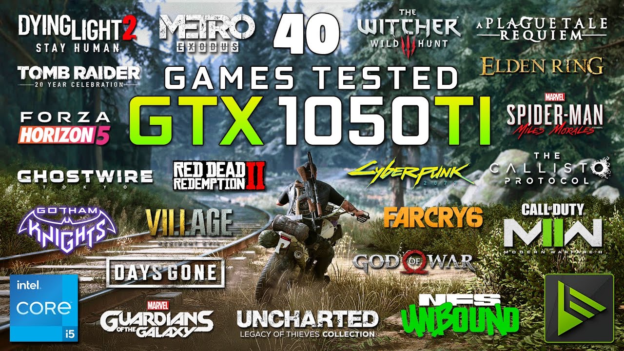 GTX 1050 Ti Test in 40 Games