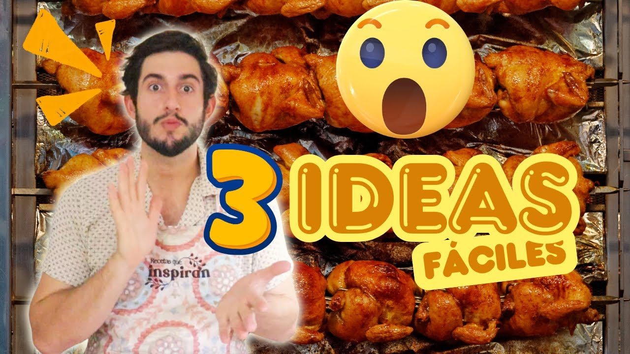 ✅NO LO VAS A CREER Todo esto Cociné con un POLLO ROSTIZADO 🍗
