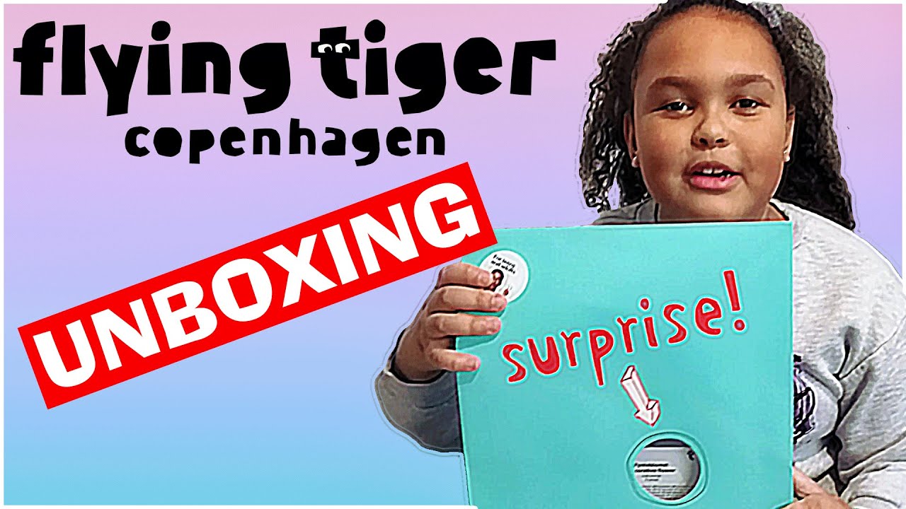 Flying  Tiger Surprise Bag #surprisegift #flyingtigercopenhagen #unboxing