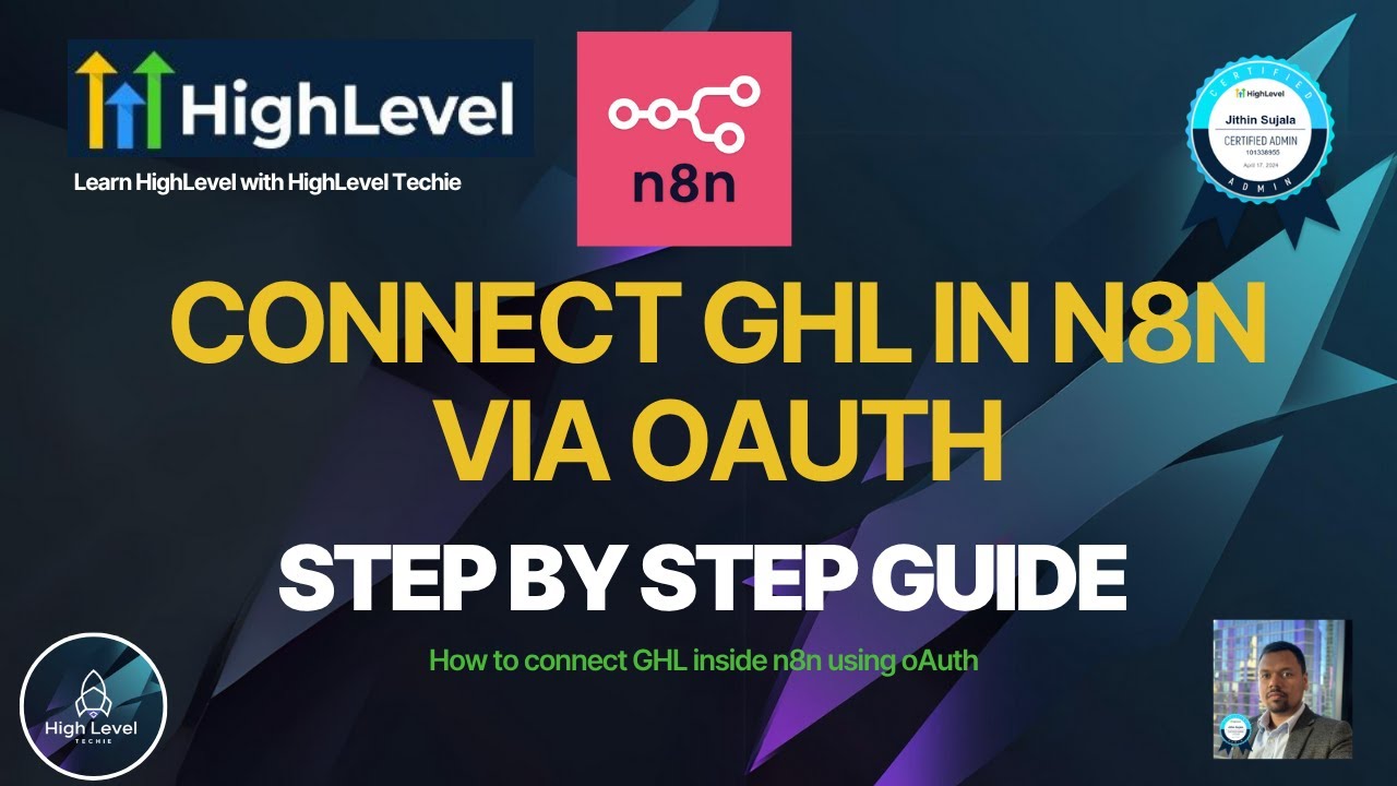 How to connect GHL inside n8n using oAuth