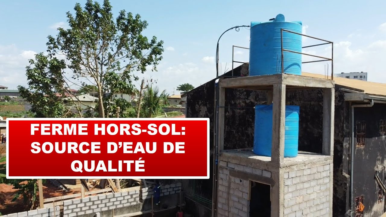 Ferme hors-sol: source d'éau de qualité