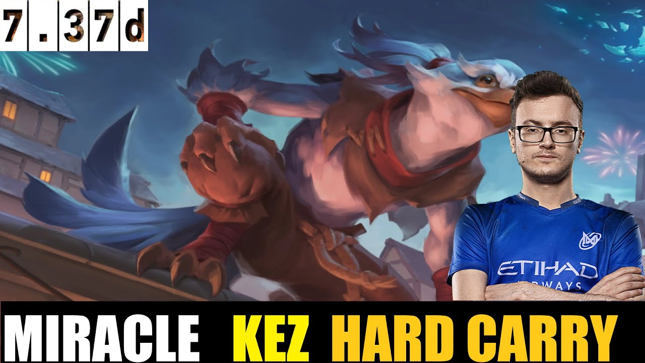 🤯MIRACLE [KEZ] HARD CARRY 7.37D - DOTA 2 HIGHEST MMR MATCH#dota2 #dota2gameplay