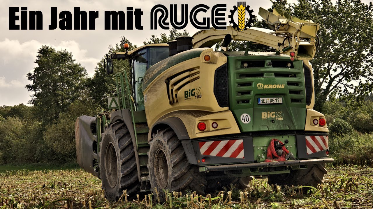 Modernste Landtechnik im Einsatz!! - 1 Jahr mit LU RUGE | Von Krone Big X 1180 bis Fendt 942 (4K)