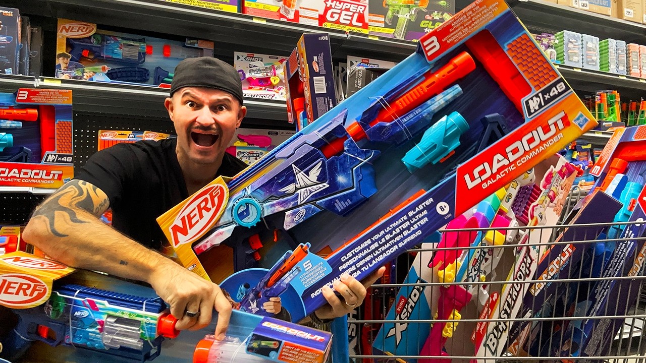 New NERF GUNS at WALMART!