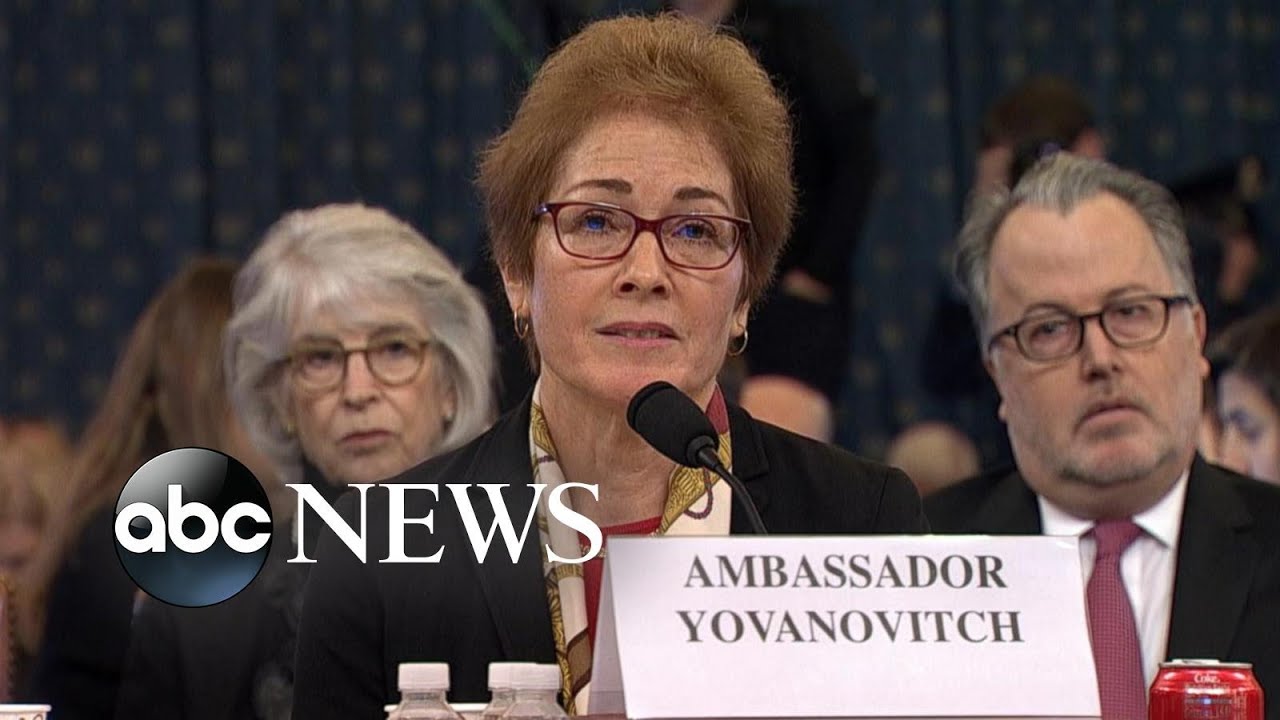 The biggest moments in former US Ambassador Marie Yovanovitch’s hearing | Nightline