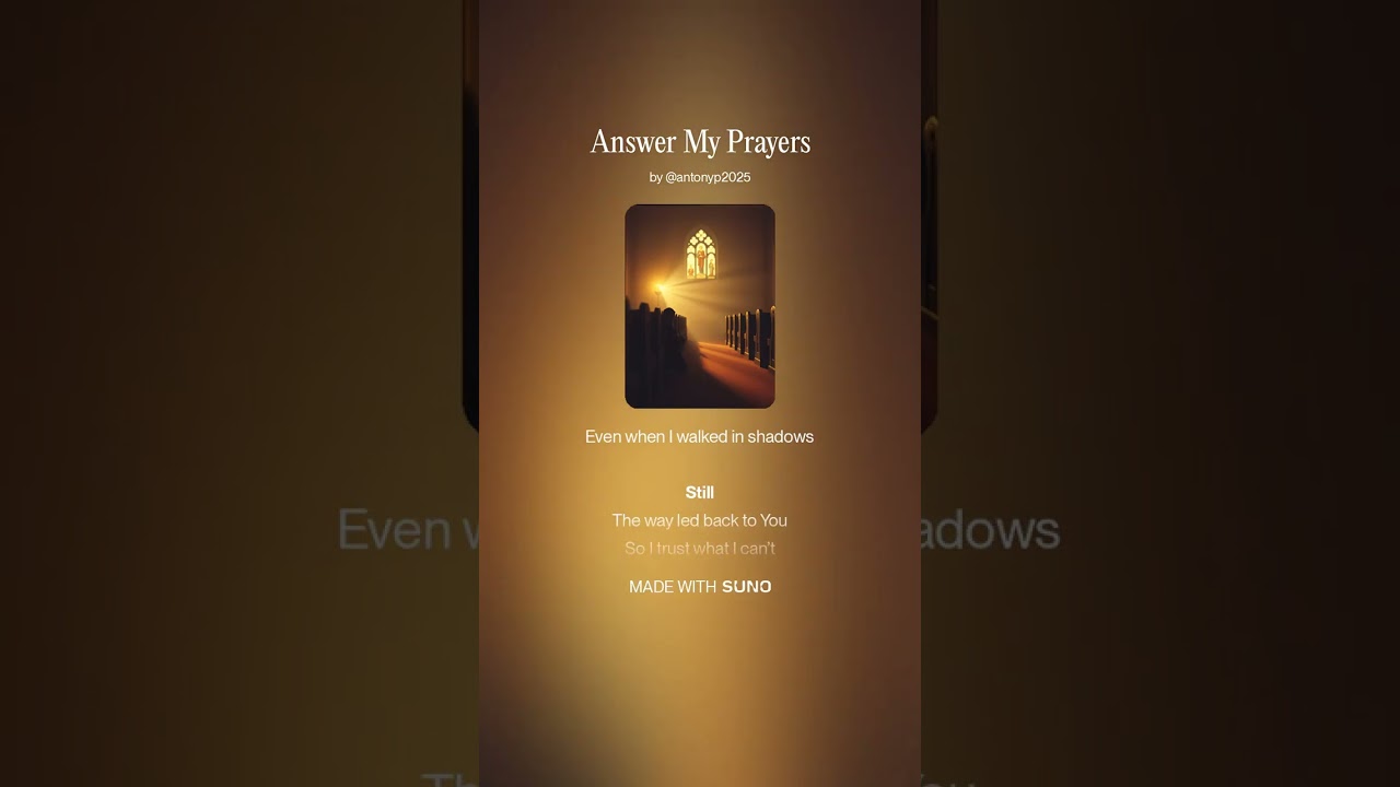 I Kneel Before You, God | Reverent Hymn of Surrender, Prayer & Worship.