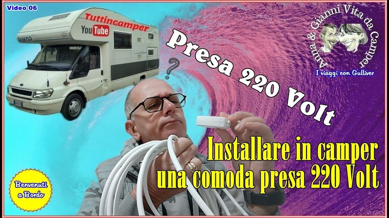 🚚 Mettiamo una comoda presa 220 volt su Gulliver ➡ I viaggi con Gulliver