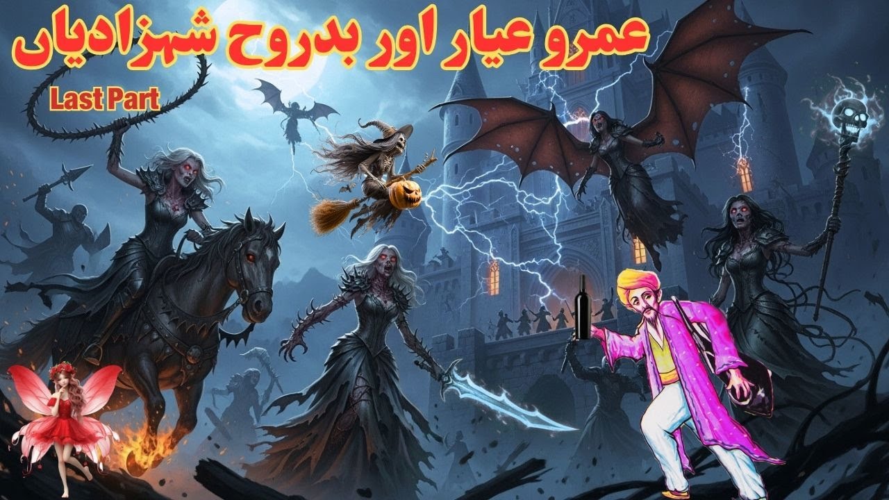 Umro Ayyar Aur Badruh Shehzadian ( Last Part  ) | Umro Ayar Ki Kahaniyan | Moral Kahani Land