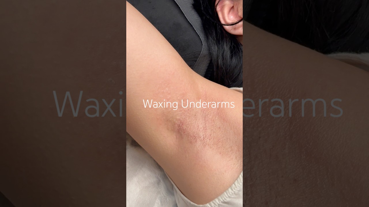 Waxing Underarms #skincare #waxing #beauty