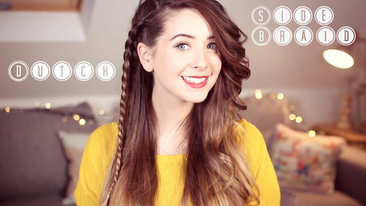 How To: Super Easy Dutch Side Braid | Zoella ad