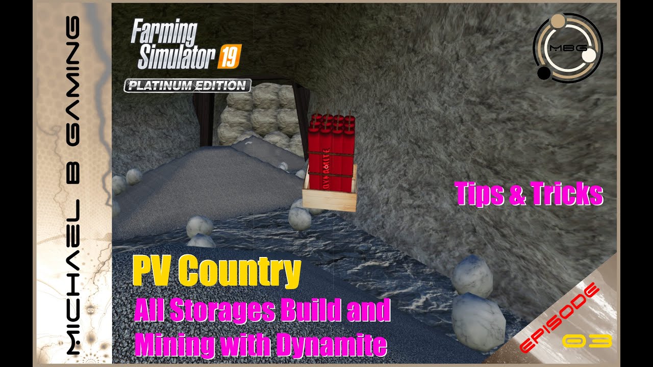 PV County : All Storages Build and Mining with DYNAMITE : Episode 03