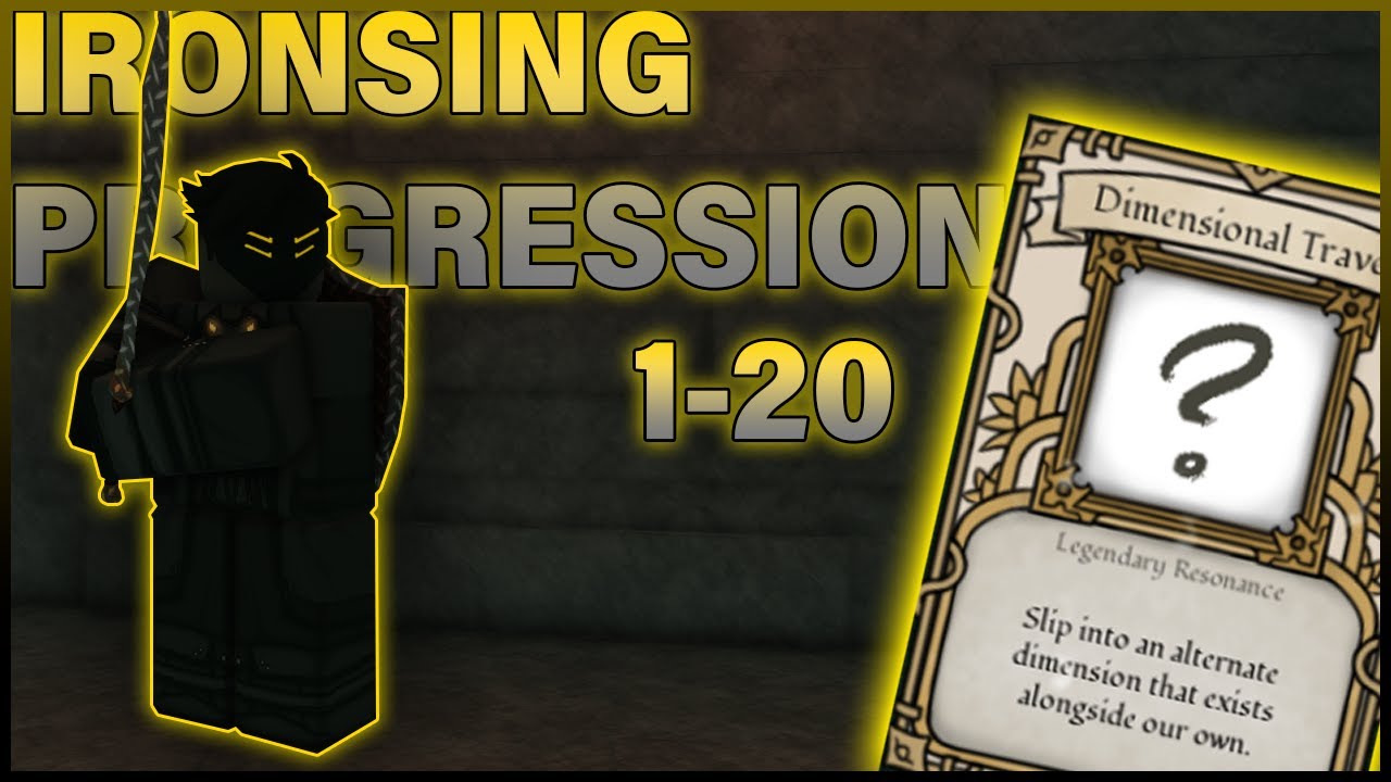 IRONSING KNIGHT Progression 1-20 (Legendary Bell) | Deepwoken