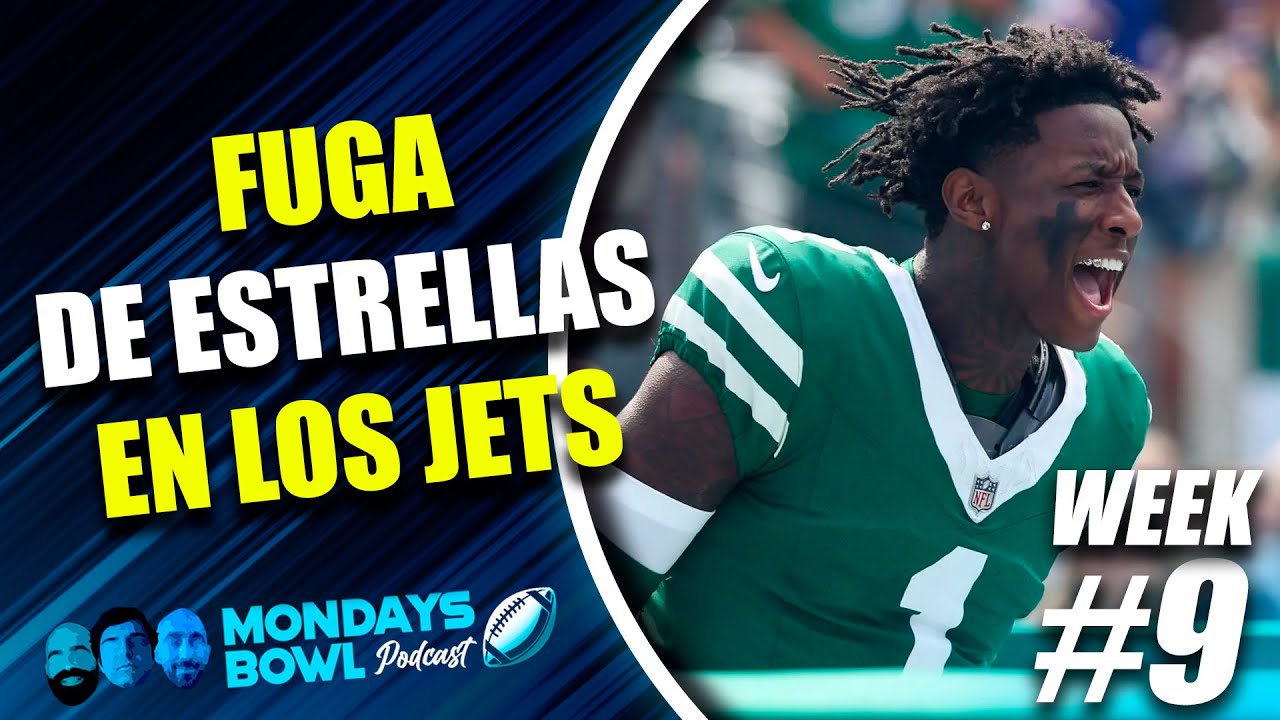 #MONDAYSBOWL WEEK 9 DE NFL - LOS JETS PULSAN EL BOTÓN DE EJETCIÓN , LOS COLTS EL DE COMPETIR YA.