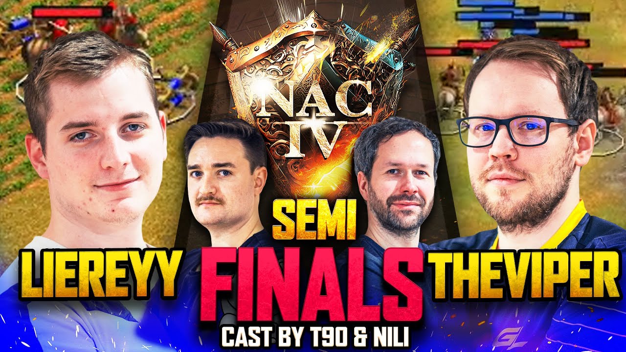 NAC 4  - TheViper vs Liereyy in SEMIS  - T90OFFICIAL and NILI casting