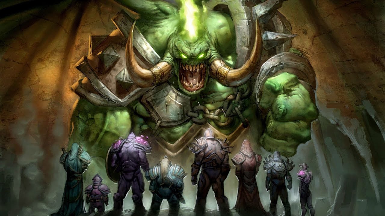 Warcraft 3 4v4 Pit Lord Action