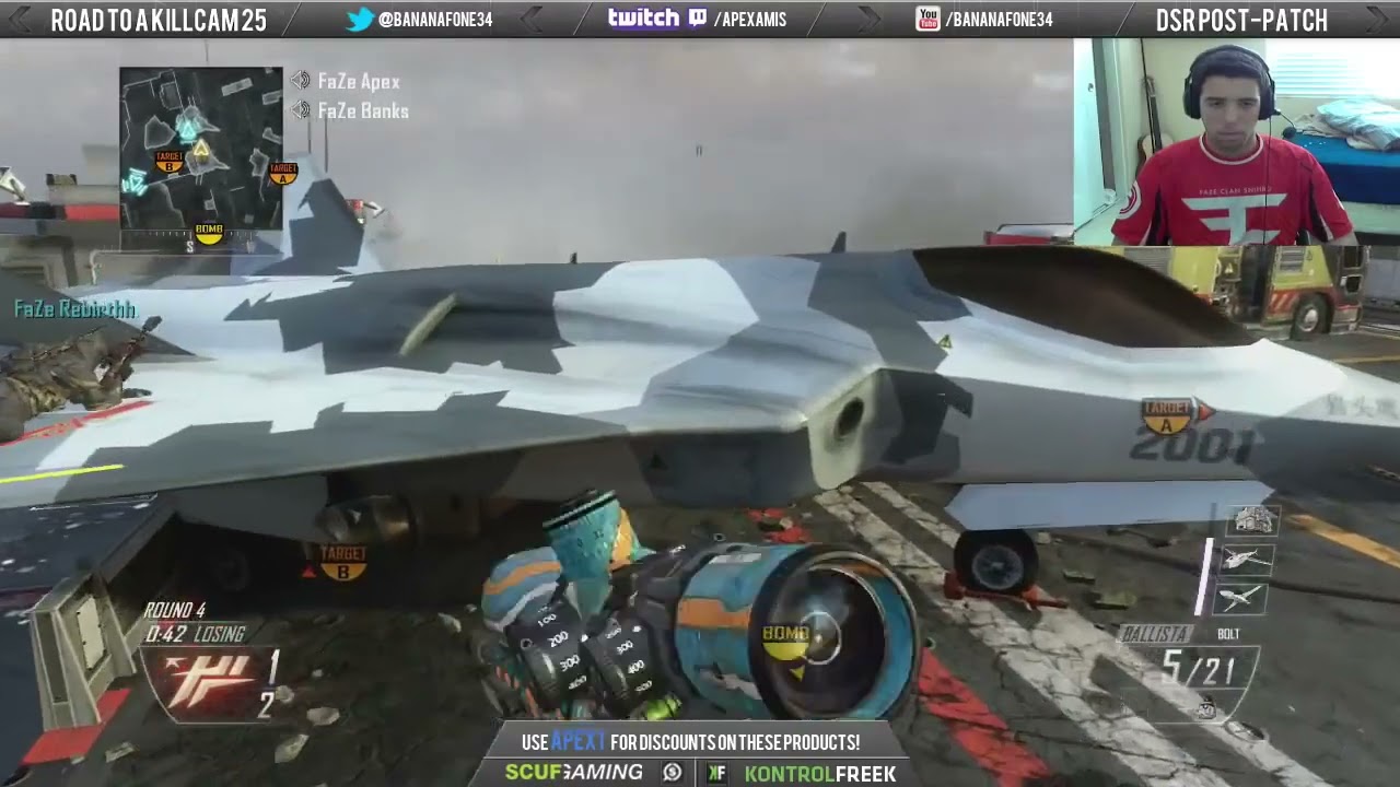 FaZe Apex  Road to a KILLCAM!   Episode 26   BO2! New  Aqua  Camo!