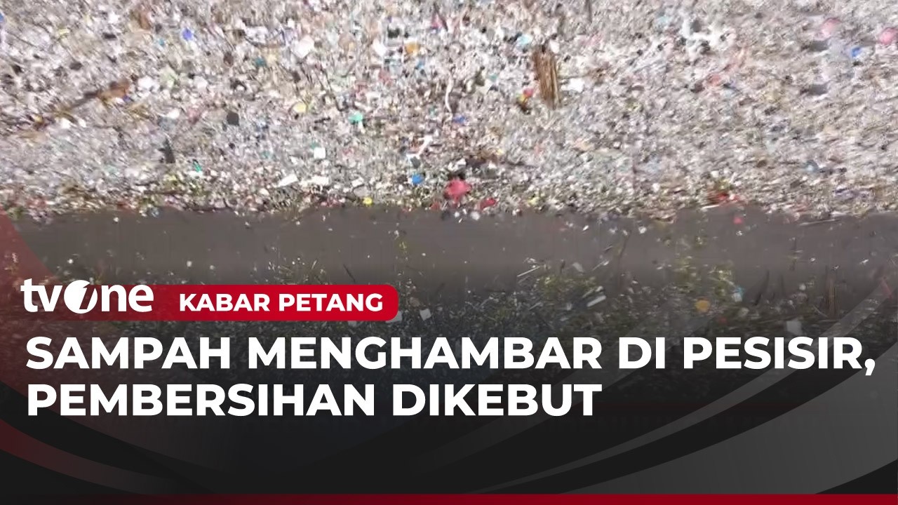 Penampakan Pesisir Jakarta yang Penuh dengan Sampah | Kabar Petang