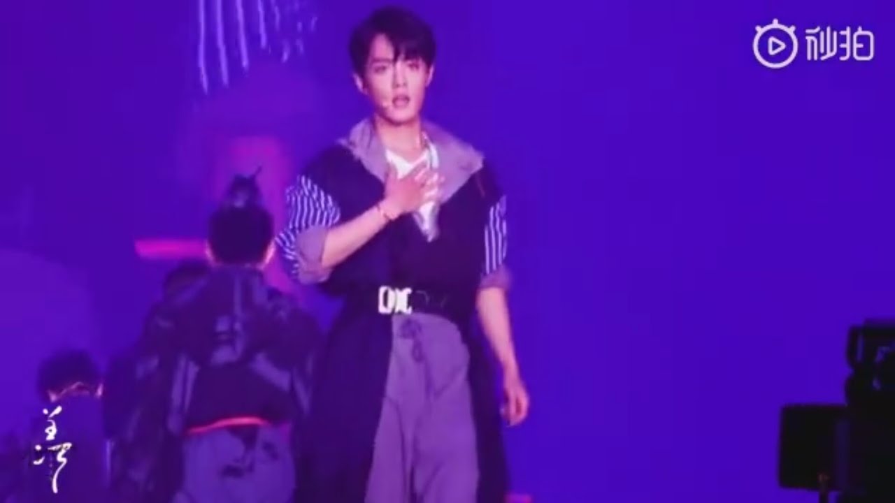 Xiao Zhan 肖战 focus fancam 《你想我吗》 [2018.10.04] Xnine Concert