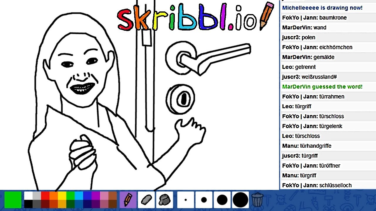 DAS IST EINE TÜRKLINKE - scribbl.io [DE]