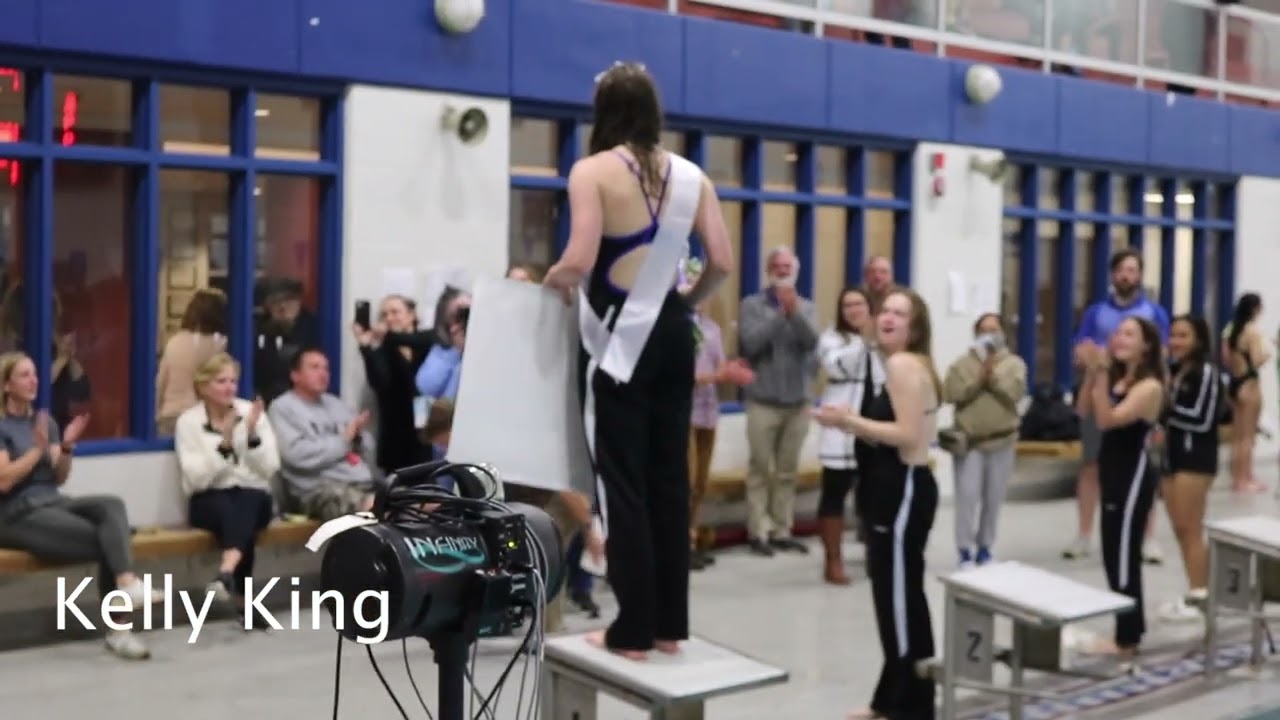 Girls Swim Senior Night Highlights 10-18-22