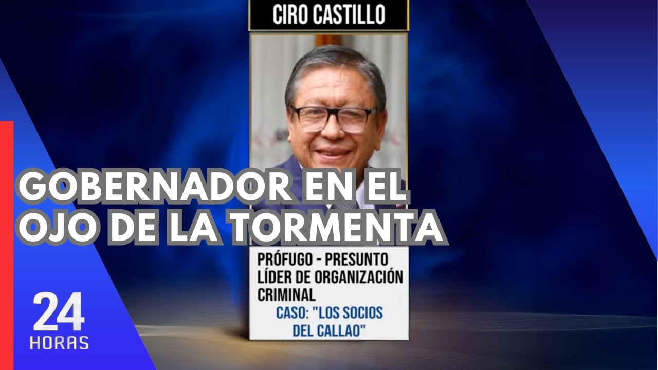 Caso ‘Los socios del Callao’: Ciro Castillo con paradero desconocido tras orden de detención