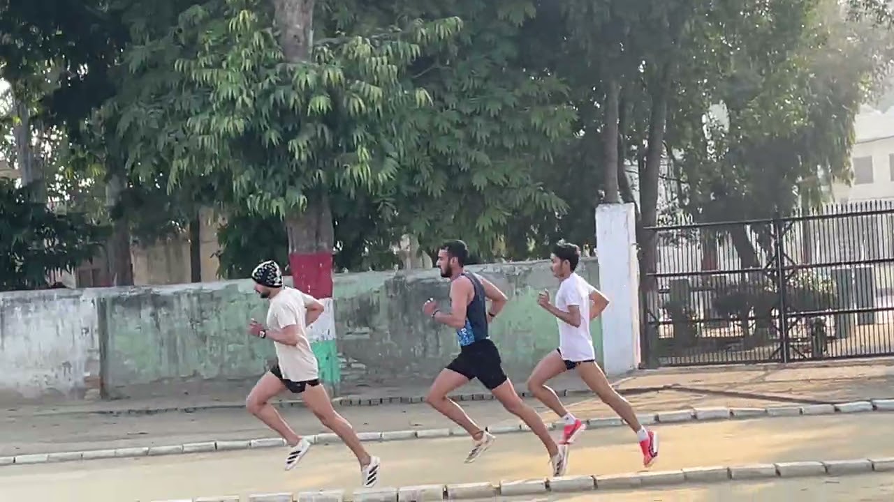 1600meter timing before the my running challenge 