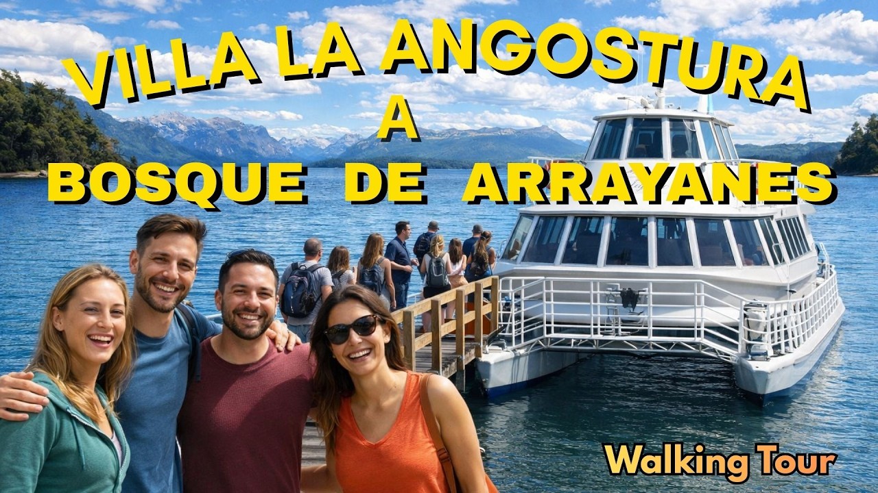 🚤 Excursión al BOSQUE DE ARRAYANES | VILLA LA ANGOSTURA 🏞️ Patagonia Argentina