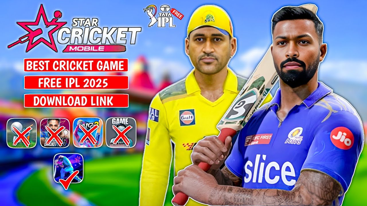 Star Cricket Mobile Download Link | Best Graphics Mobile Cricket Game for Android 2025