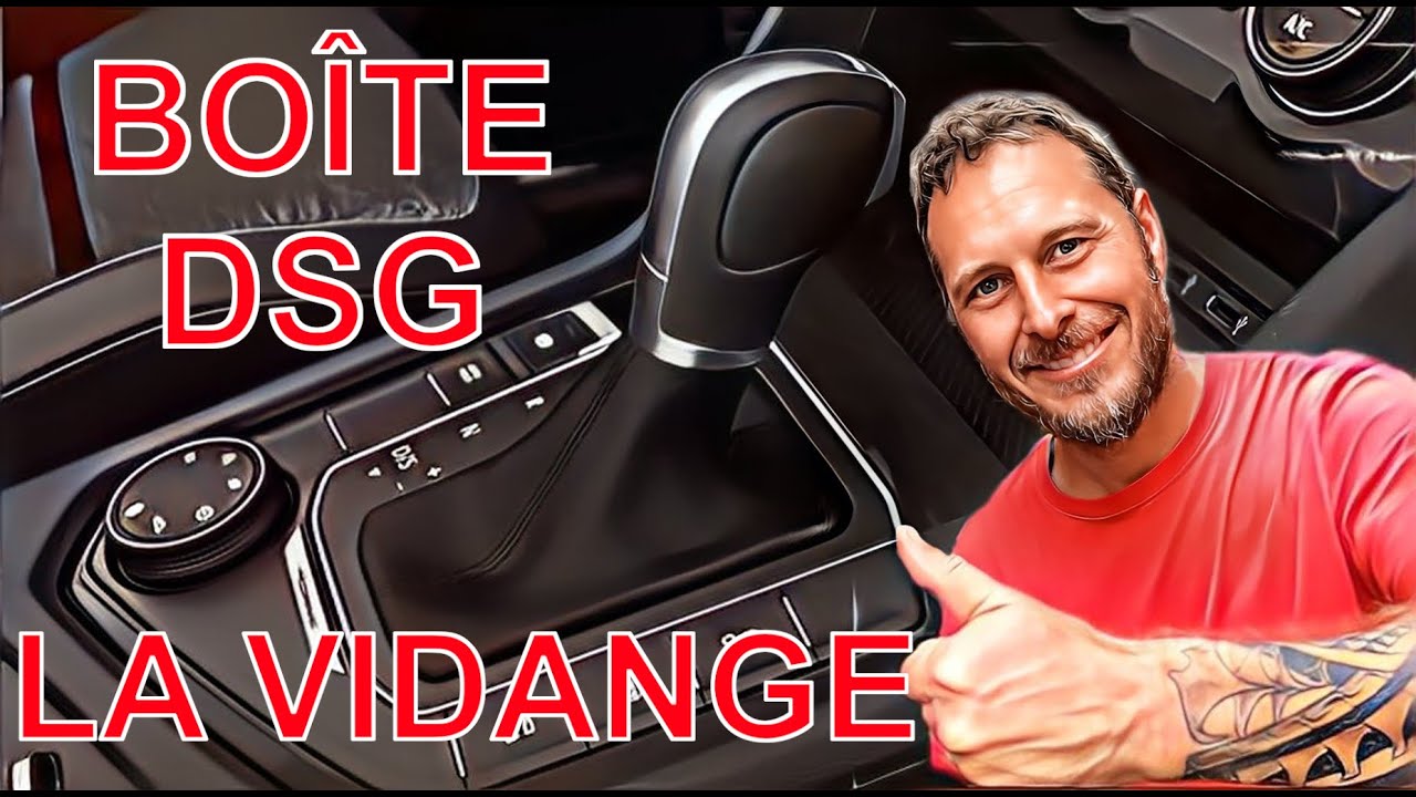 Vidange de la boite DSG DQ500, la procédure complète avec valise de diag