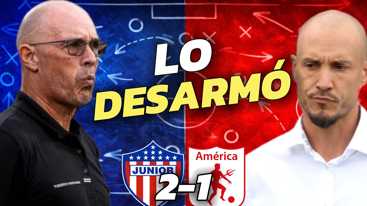 ¿SUPERIORIDAD REAL O ERROR TÁCTICO? Lo que NADIE vio en América vs Junior