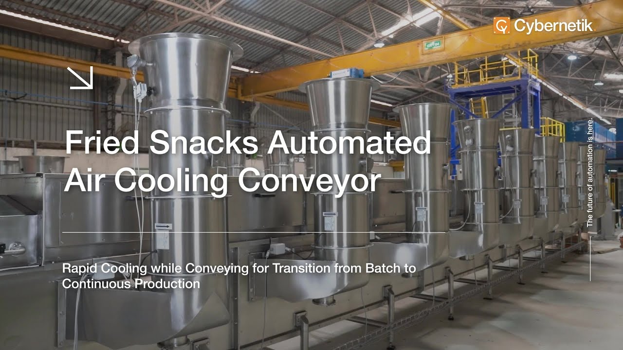 Convective Cooling Conveyor | Cybernetik Food Process Solutions