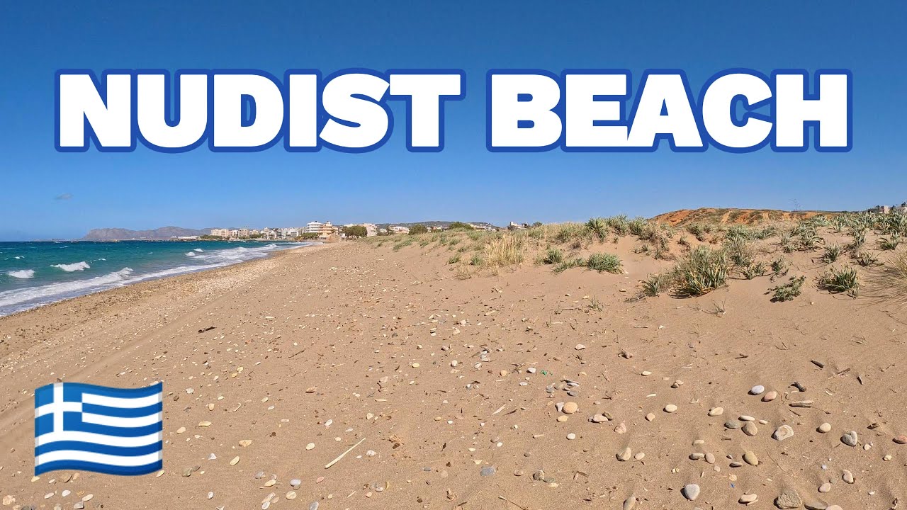 NUDIST Beach in Chania, Crete