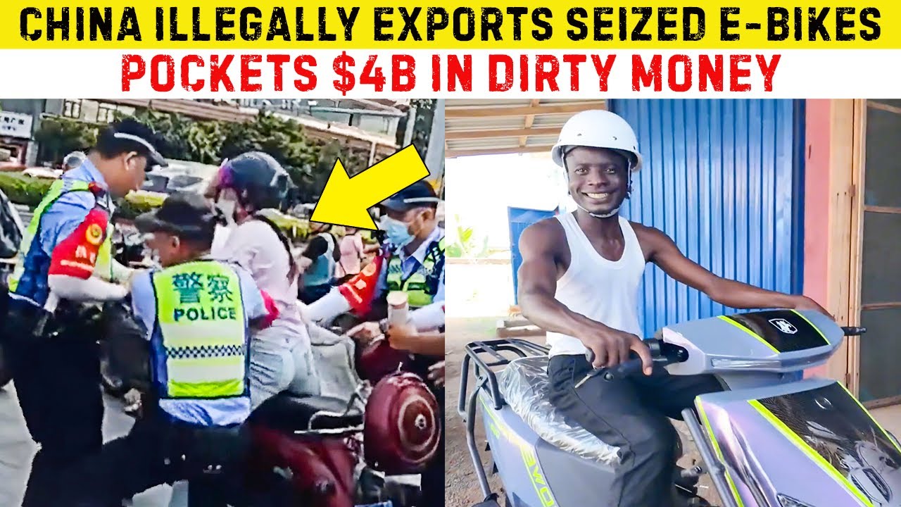 China's Great E-Bike ROBBERY! 8 Million Confiscated, $4B Black Market & Wheelchair Rebellion