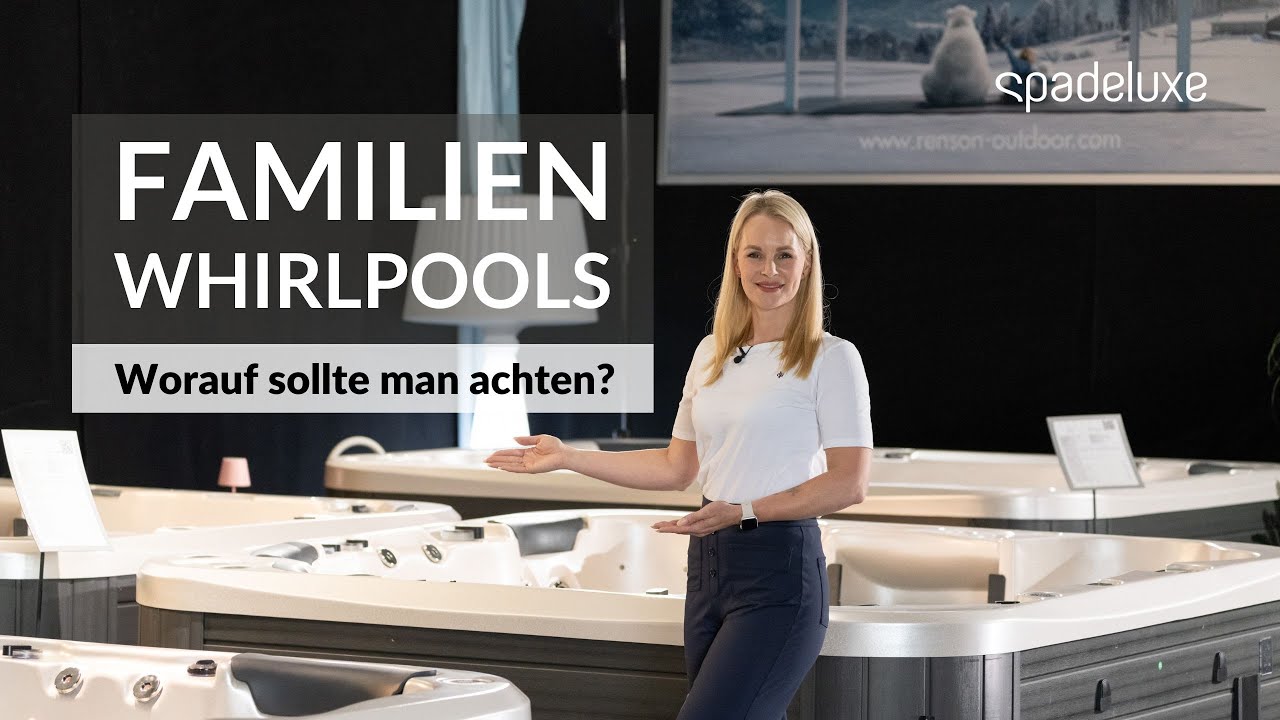 👨‍👩‍👧‍👦 Outdoor Whirlpools für Familien - Worauf sollte man achten?  |  SPA Deluxe GmbH