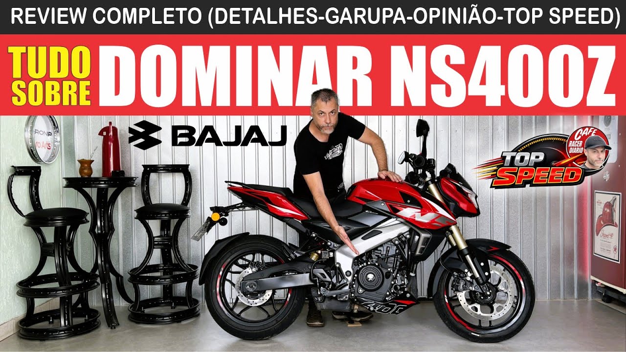 Bajaj Dominar NS400z Em Detalhes