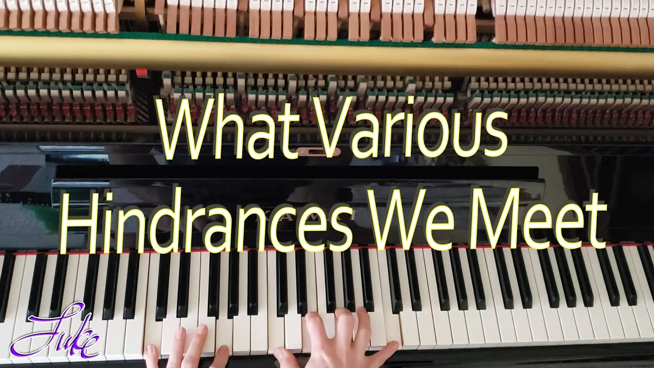 What Various Hindrances We Meet // William Cowper • piano solo hymn arranged/performed by Luke Wahl