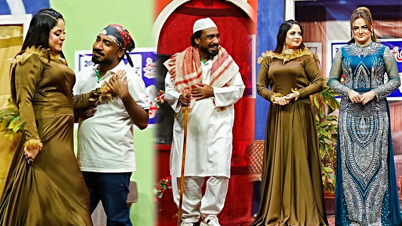 Nadeem Chita | Reena Multani | Zulfi | Super Comedy Clip | New Stage Drama Ji Akhan