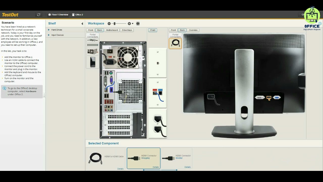 TESTOUT LAB 1.1.5 Explore the Lab Interface
