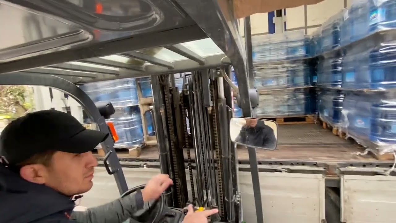 FORKLİFT İLE ÇALIŞMA PART 2 , Working with forklift part 2