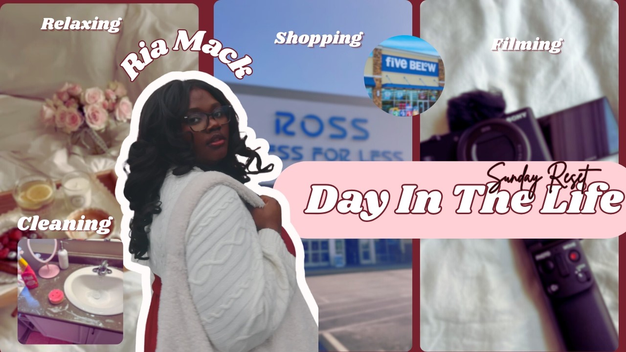 Sunday Reset Routine | A Realistic Day in My Life (Cleaning, Shopping & Filming)
