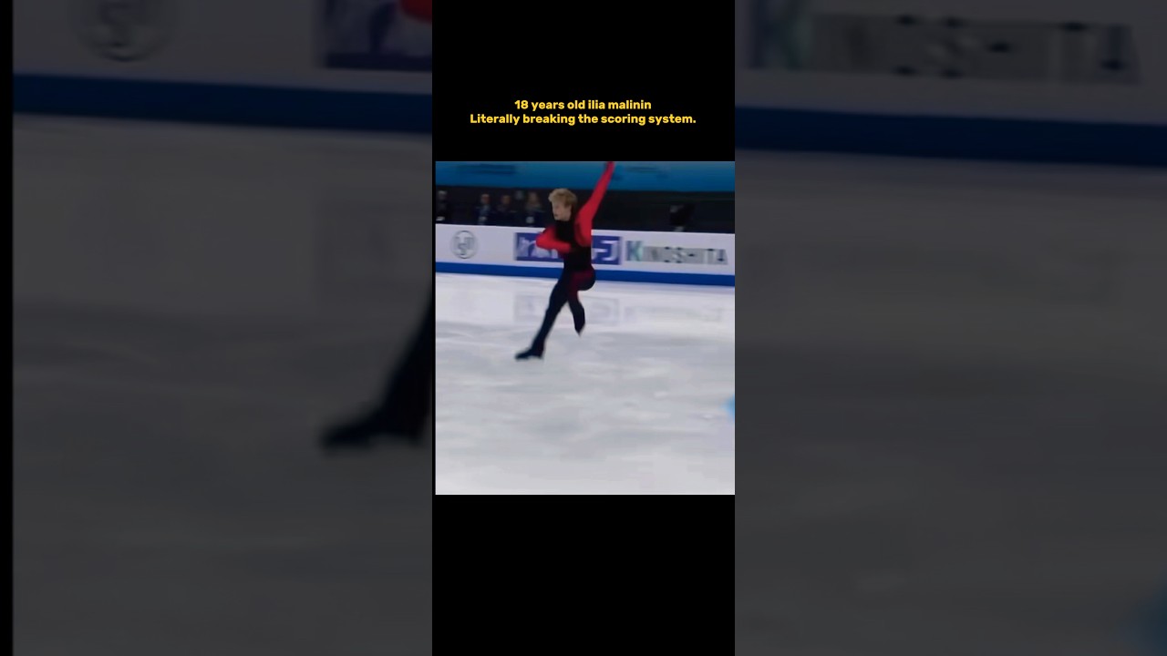 He did something that was never done before and crashed the score box #iliamalinin